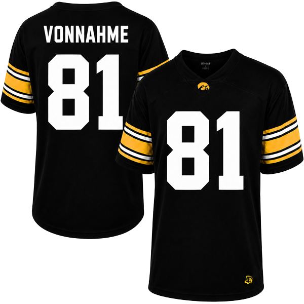 Iowa Hawkeyes Custom Youth Football Player Jersey