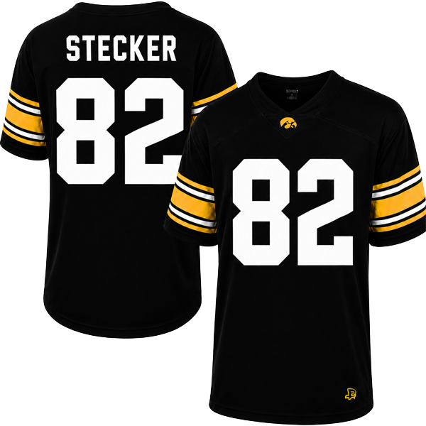 Iowa Hawkeyes Custom Youth Football Player Jersey