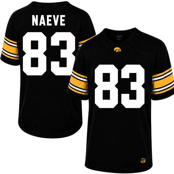 Iowa Hawkeyes Custom Youth Football Player Jersey
