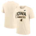 Iowa Hawkeyes Natural Flying Herky Tee