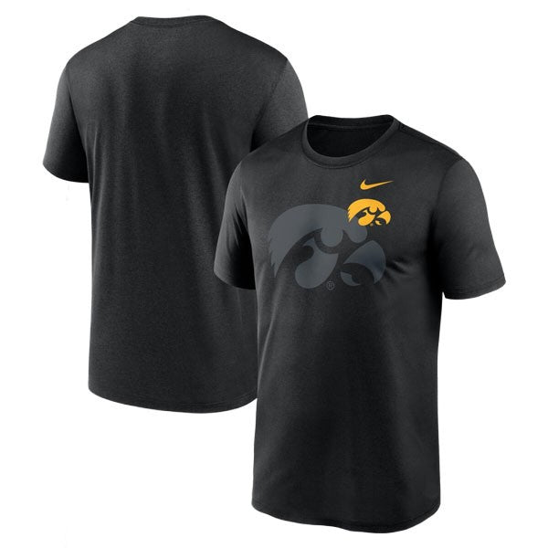 Iowa Hawkeyes Shadow Logo Tee