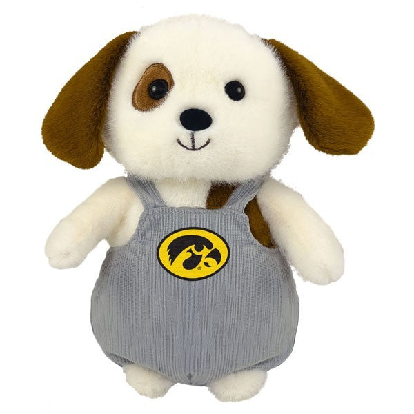 Iowa Hawkeyes Dog Critter with Overalls