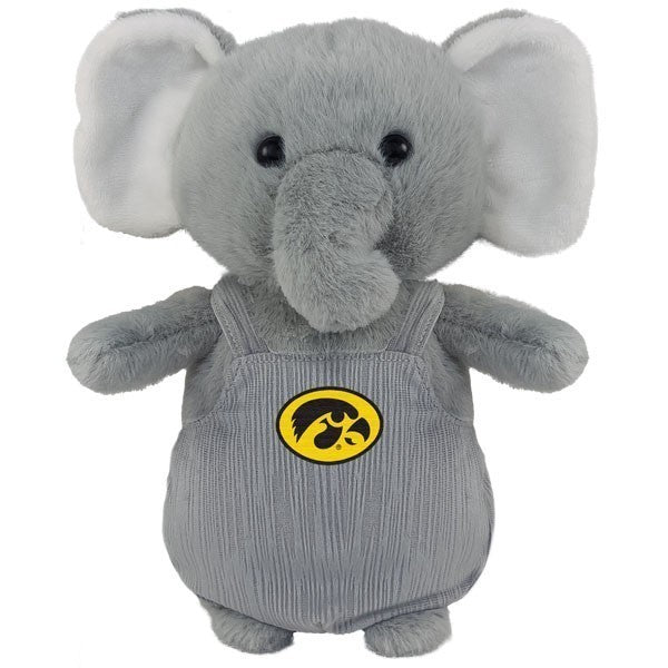 Iowa Hawkeyes Elephant Critter with Overalls