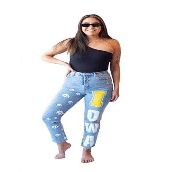 Iowa Hawkeyes Ritz Logo Jeans