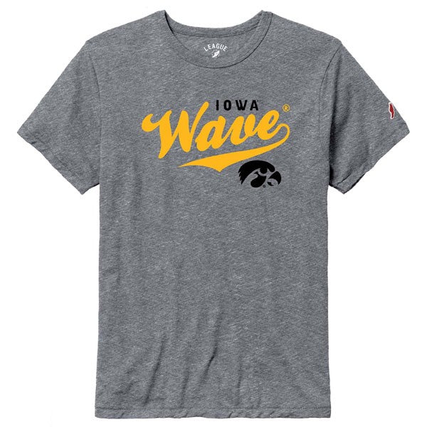 Iowa Hawkeyes Script Wave Tee
