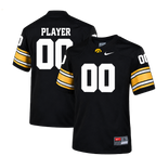 Iowa Hawkeyes Custom Youth Football Player Jersey